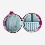 Pink velour jewellery box Personal care Flying Tiger Copenhagen 