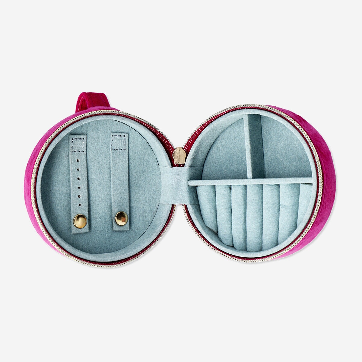 Pink velour jewellery box Personal care Flying Tiger Copenhagen 