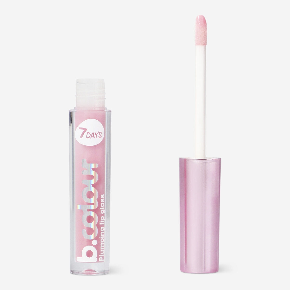 Plumping lip gloss by 7DAYS B.COLOUR - 02 Soft pink Personal care Flying Tiger Copenhagen 