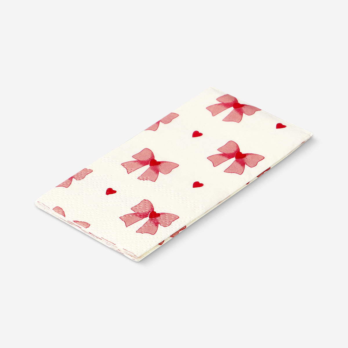 Pocket tissues with bow print - 10 pcs - Flying Tiger Copenhagen