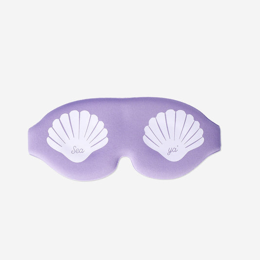 Maschera per dormire viola - Per adulti