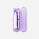 Purple travel case for electric tooth brushes Personal care Flying Tiger Copenhagen 
