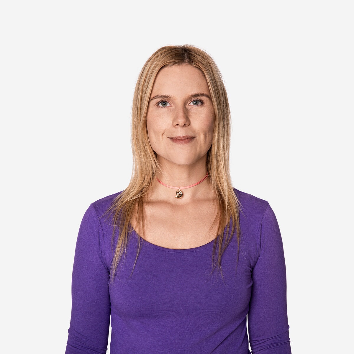 Ribbon necklace with shell Personal care Flying Tiger Copenhagen 