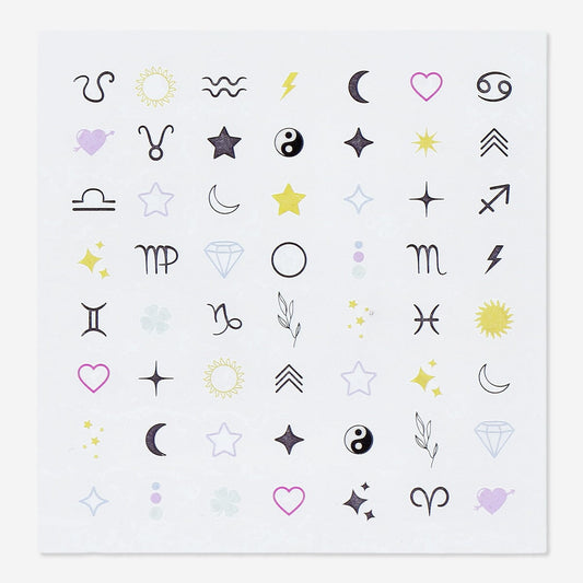 Pegatinas autoadhesivas para uñas