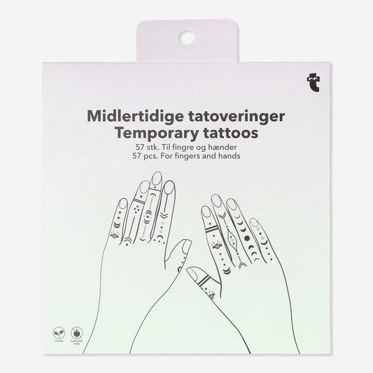 Temporary tattoo set - 57 pieces