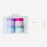 Travel containers with stickers in bag - 4 pcs Personal care Flying Tiger Copenhagen 