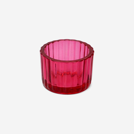 Pink tealight holder