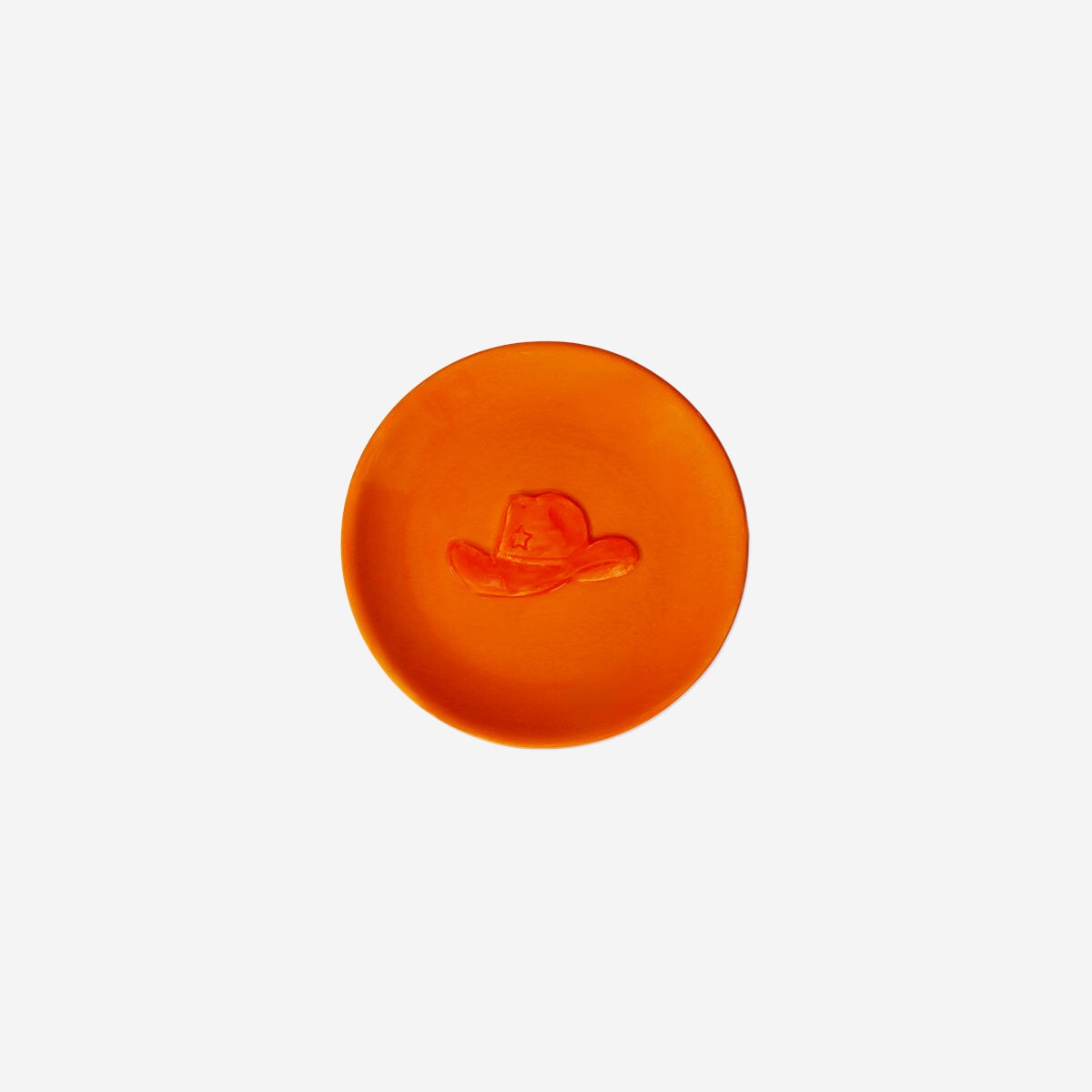 Orange dish with cowboy hat Home Flying Tiger Copenhagen 
