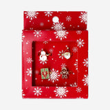 Adjustable rings Christmas themed - 4 pcs Textile Flying Tiger Copenhagen 