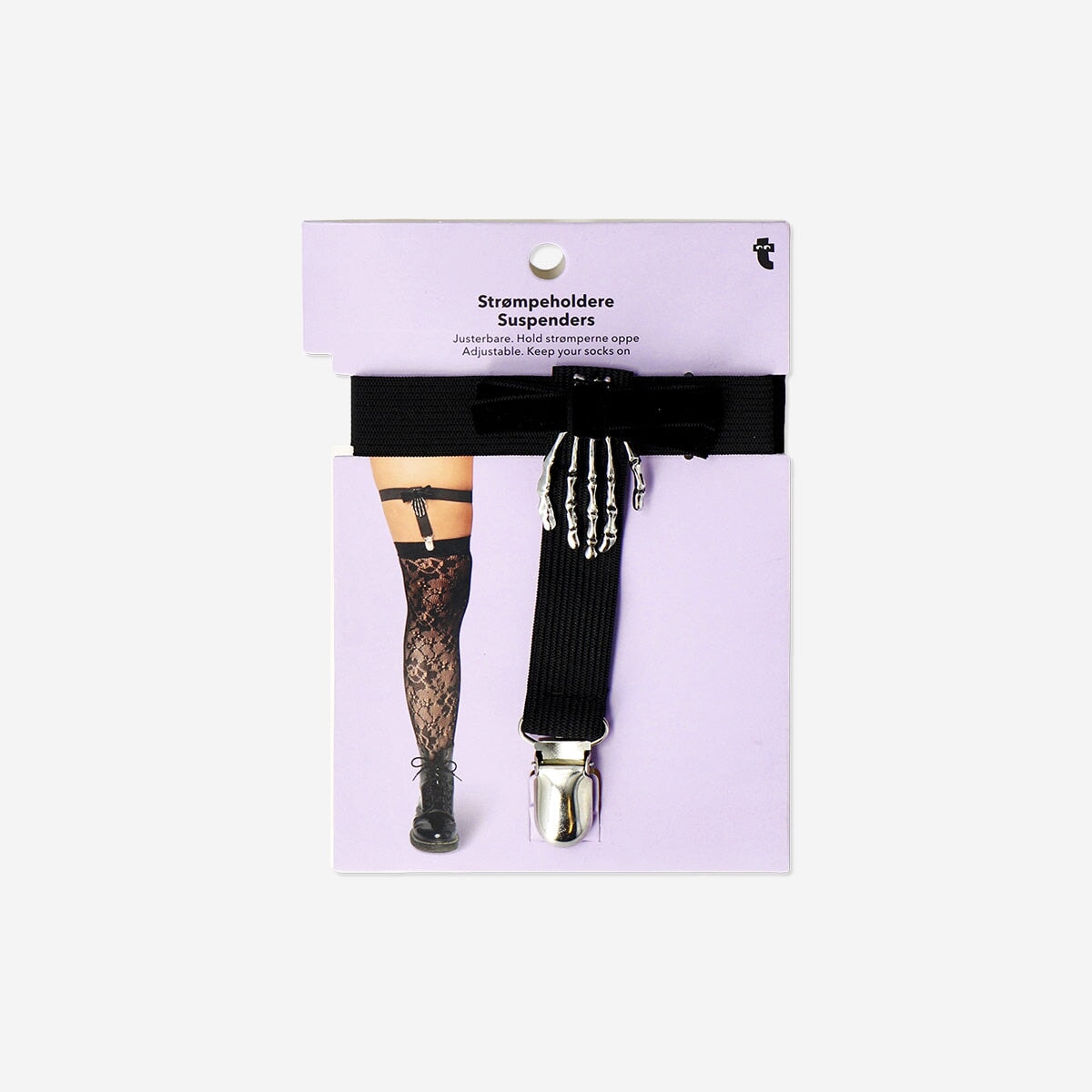 Adjustable suspenders with skeleton hands - 2 pcs Flying Tiger Copenhagen Adjustable suspenders with skeleton hands - 2 pcs Flying Tiger Copenhagen