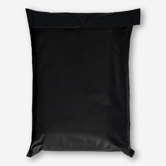 Poncho de lluvia negro para adultos