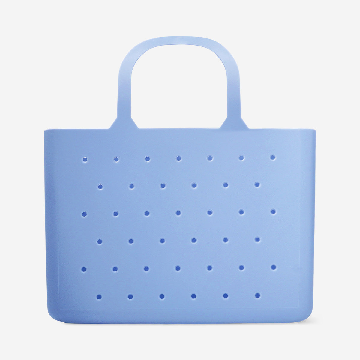 Blue customisable shopper bag