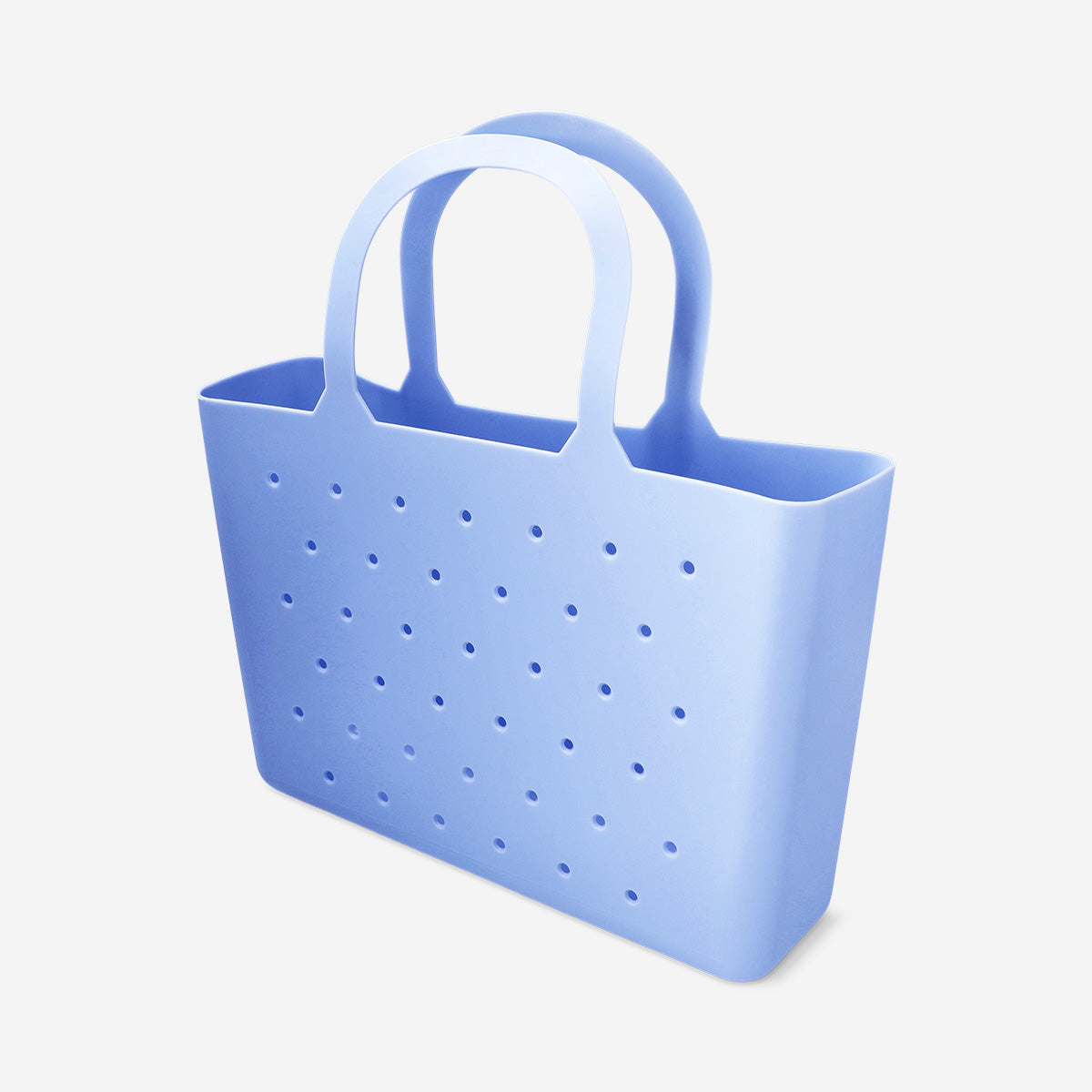 Blue customisable shopper bag