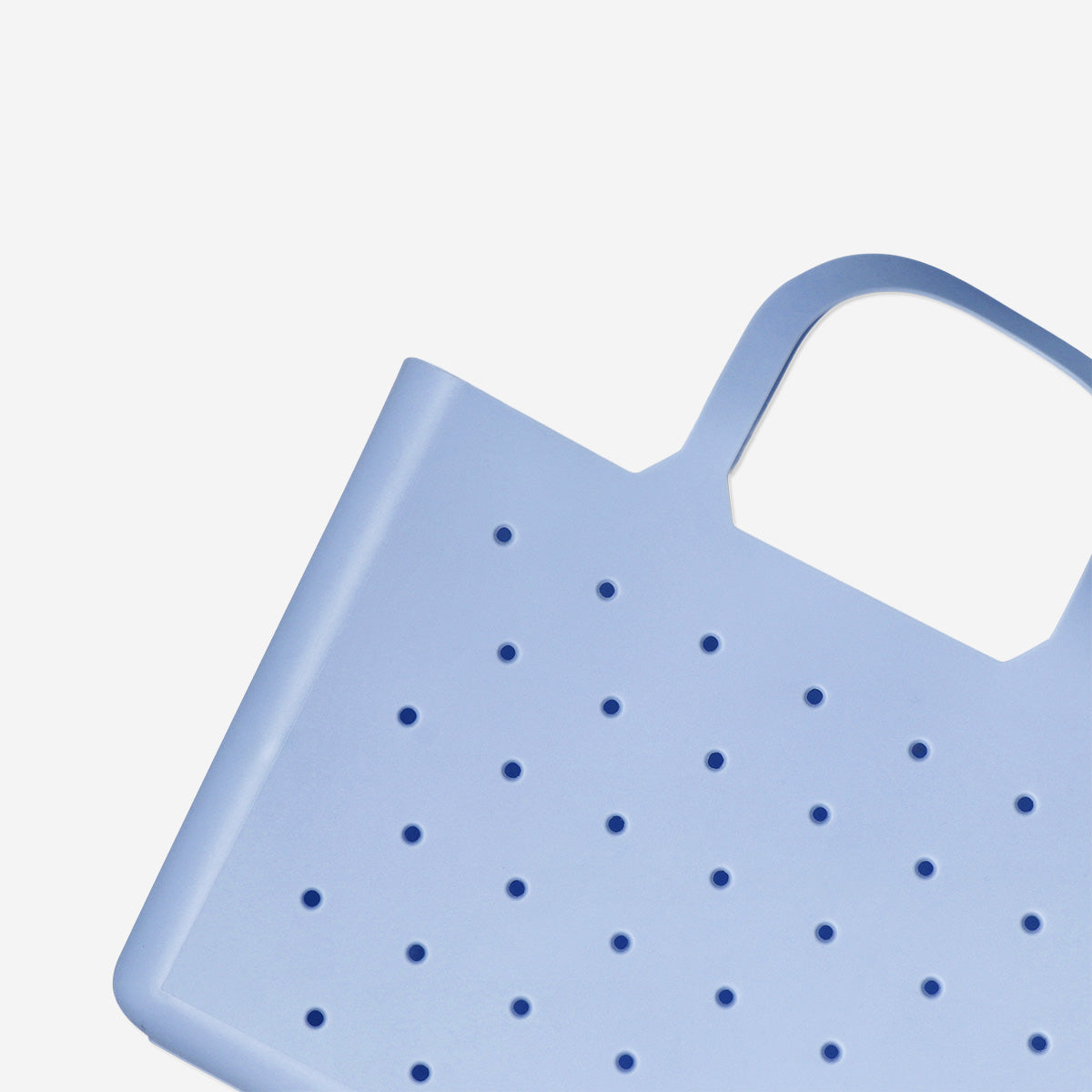 Blue customisable shopper bag