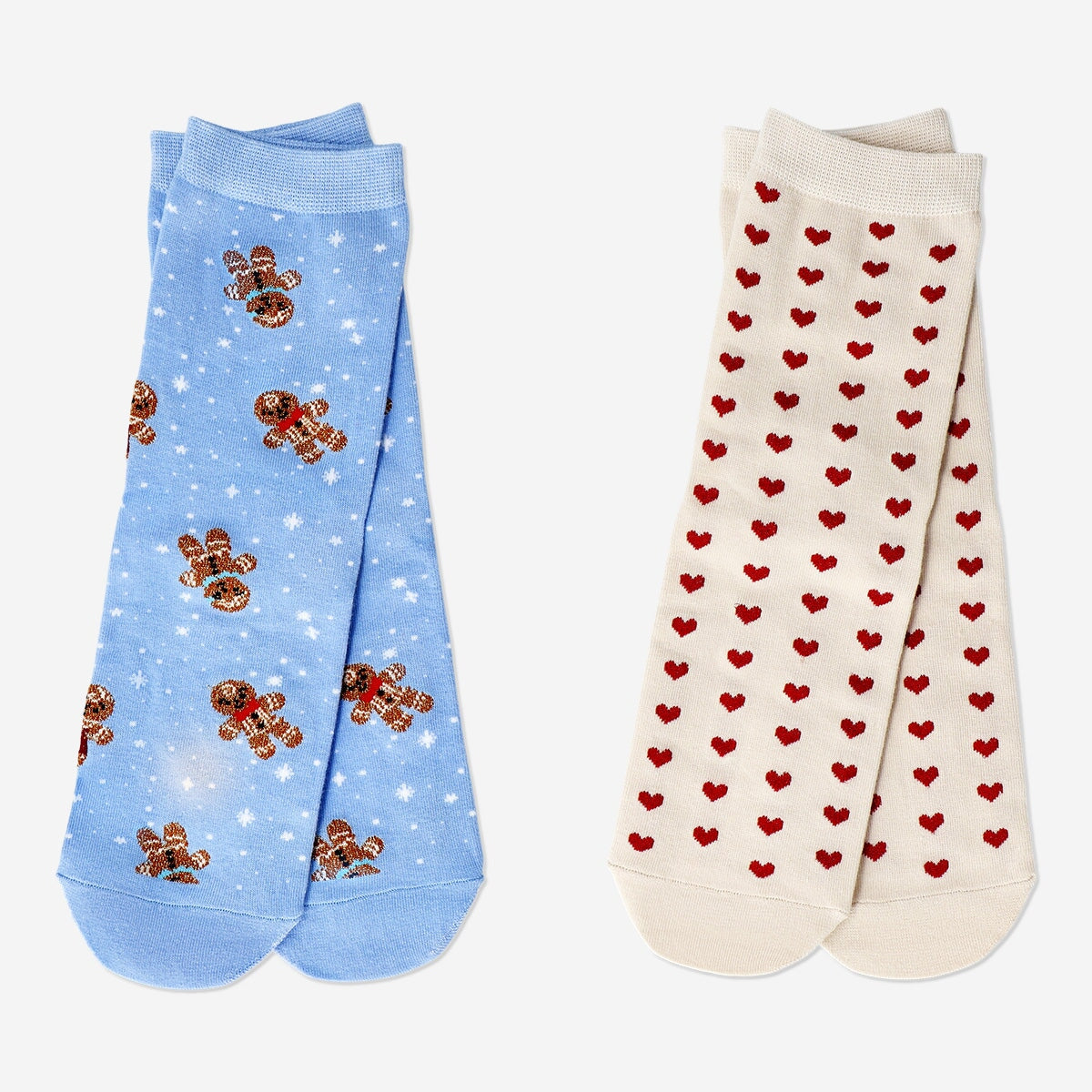 Christmas Socks Giftbox Size 39/41 - 2 pcs Textile Flying Tiger Copenhagen 