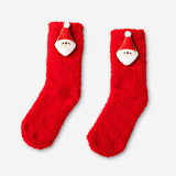 Flying Tiger Copenhagen Christmas socks in a box, size 39/41, festive textile holiday sock set with colorful patterns.