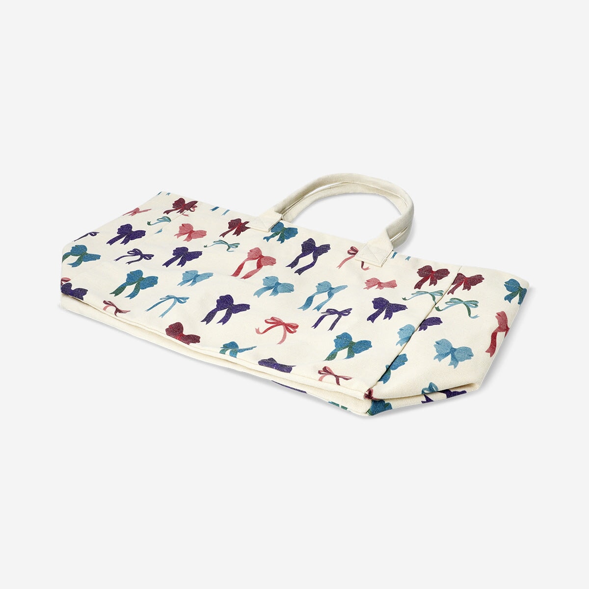 Drawstring tote bag with bow print Textile Flying Tiger Copenhagen 