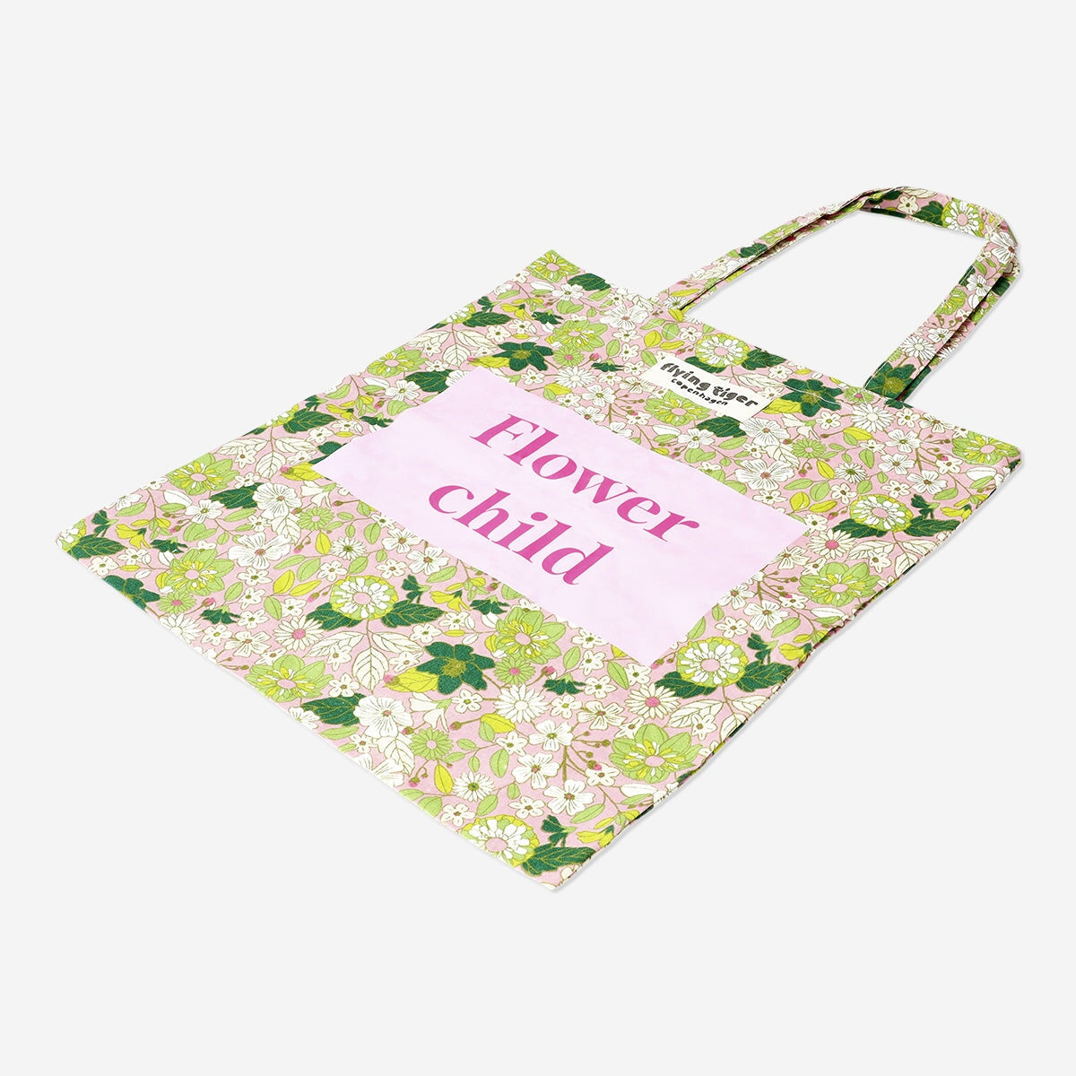 Flower child tote bag Textile Flying Tiger Copenhagen 