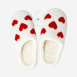 Heart slippers - Size 39/40 Textile Flying Tiger Copenhagen 