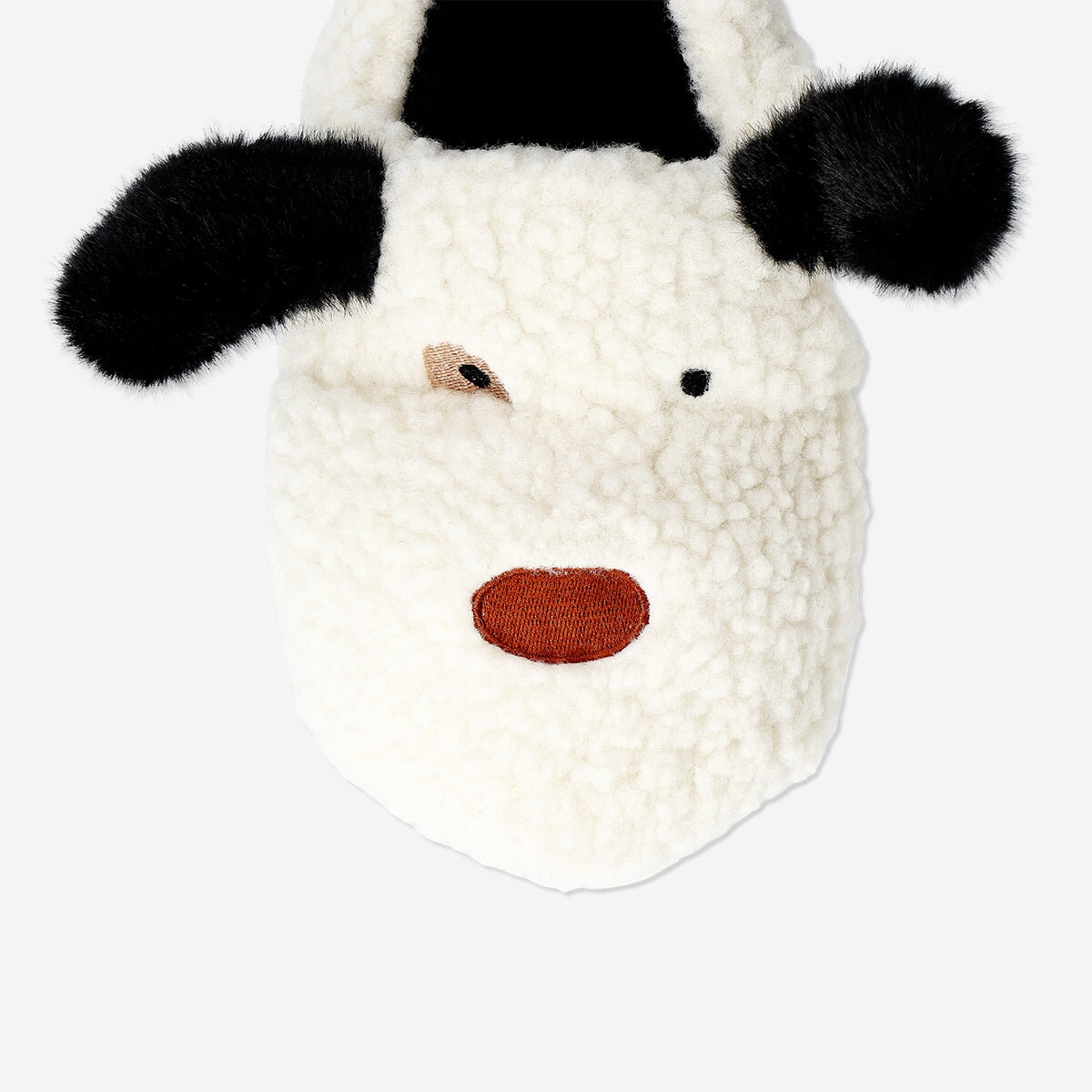 Plush dog slippers - Size 37/38 Textile Flying Tiger Copenhagen 