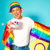 Rainbow bucket hat. For adults Textile Flying Tiger Copenhagen 