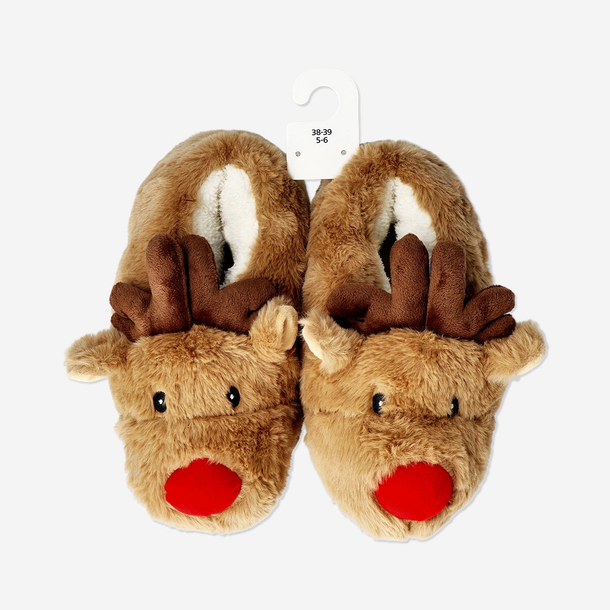Reindeer slippers - Size 38/39 Textile Flying Tiger Copenhagen 