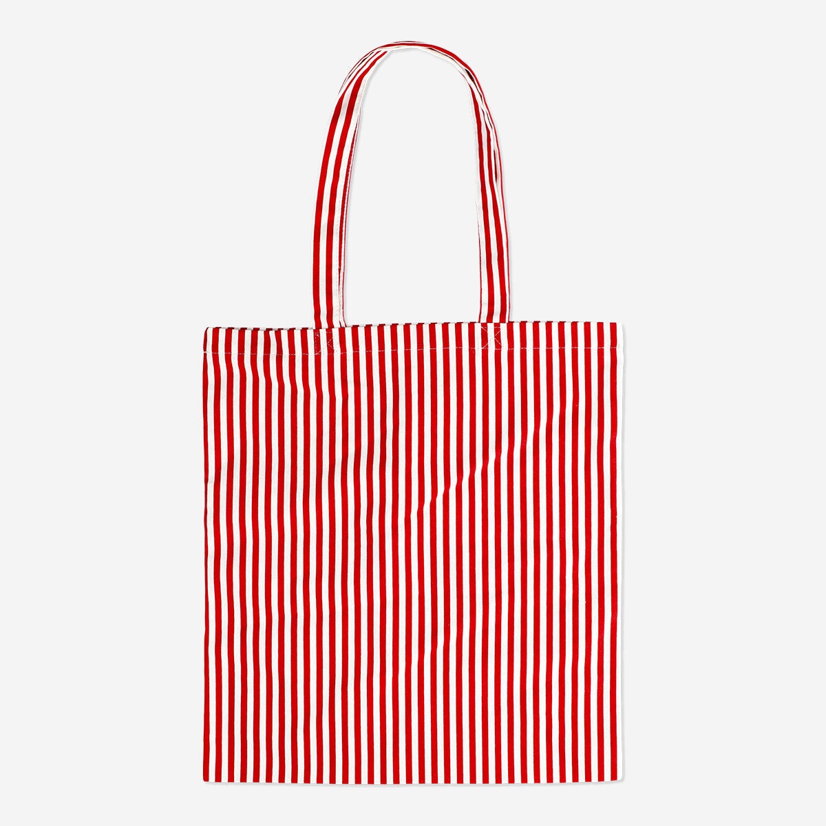 Striped Tote Bag with Santa's Face Textile Flying Tiger Copenhagen 