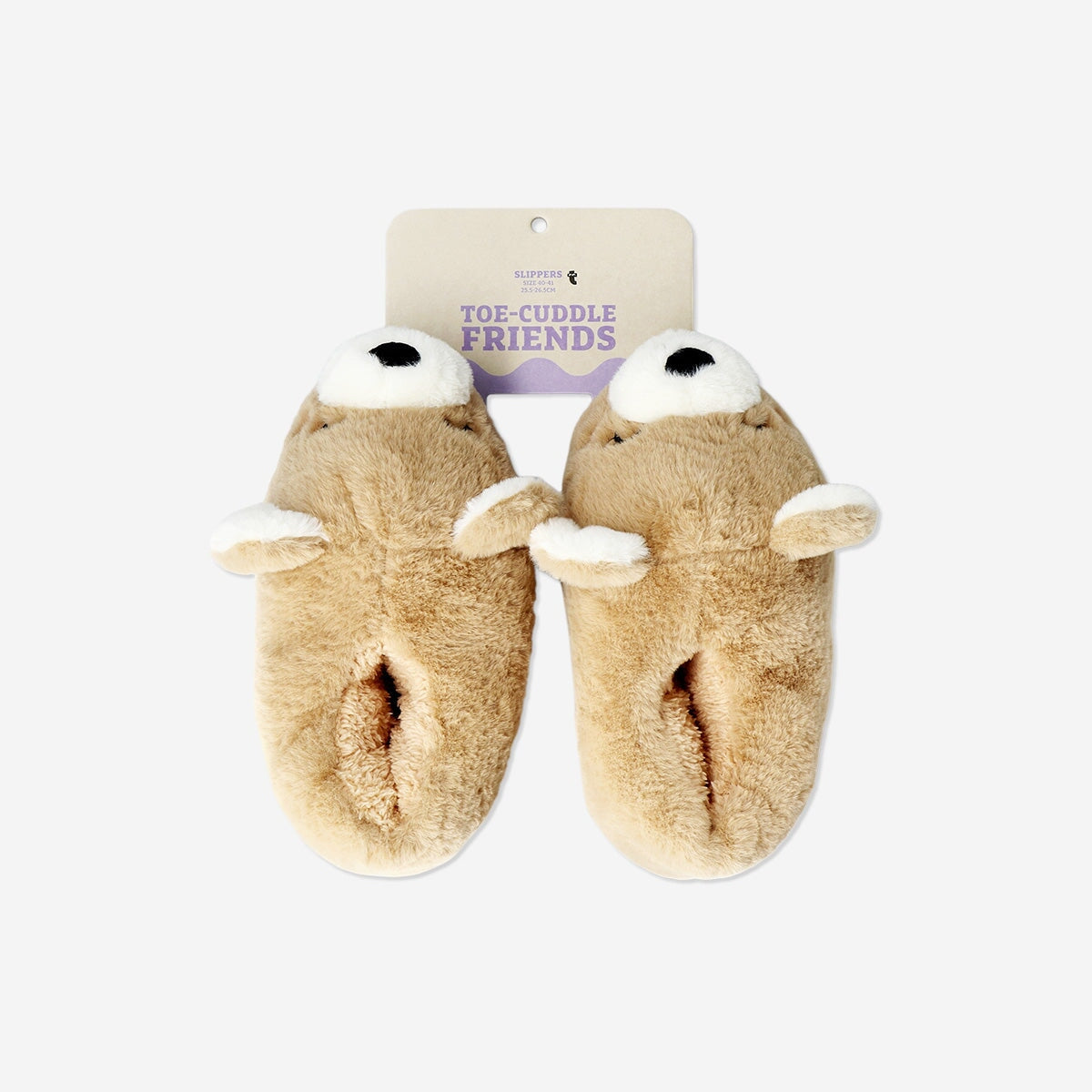 Teddy slippers - Size 40/41 textile Flying Tiger Copenhagen 