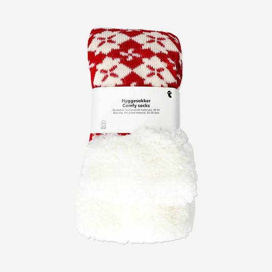 Thick comfy socks with non-slip - Size 39/41