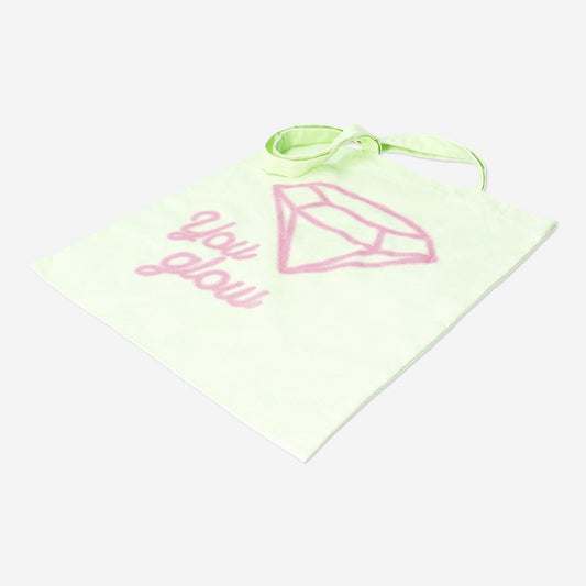 Bolsa de mano con diamante