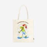 Bolso de mano con motivo de rana