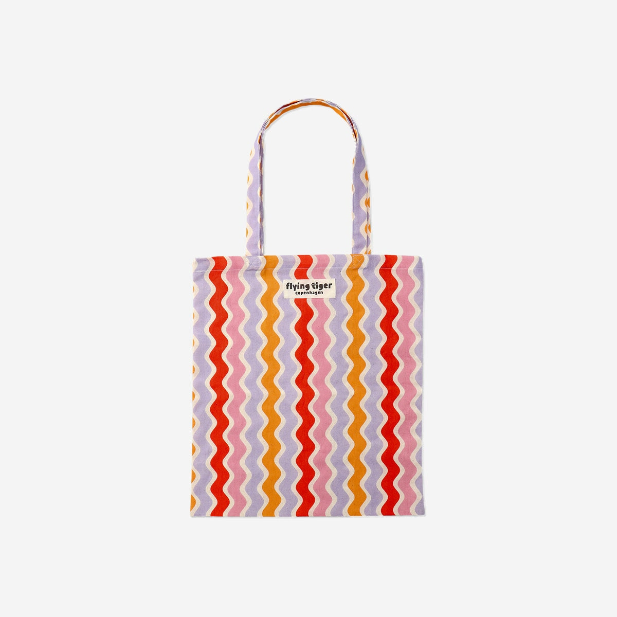 Tote bag with wavy stripes Textile Flying Tiger Copenhagen 