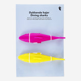 Diving sharks. 2 pcs Toy Flying Tiger Copenhagen 