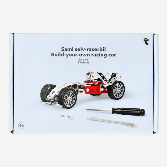 Auto da corsa DIY in metallo