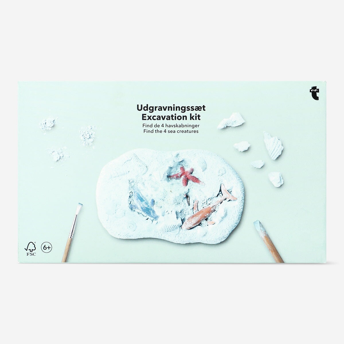 Excavation kit. Sea creatures Toy Flying Tiger Copenhagen 