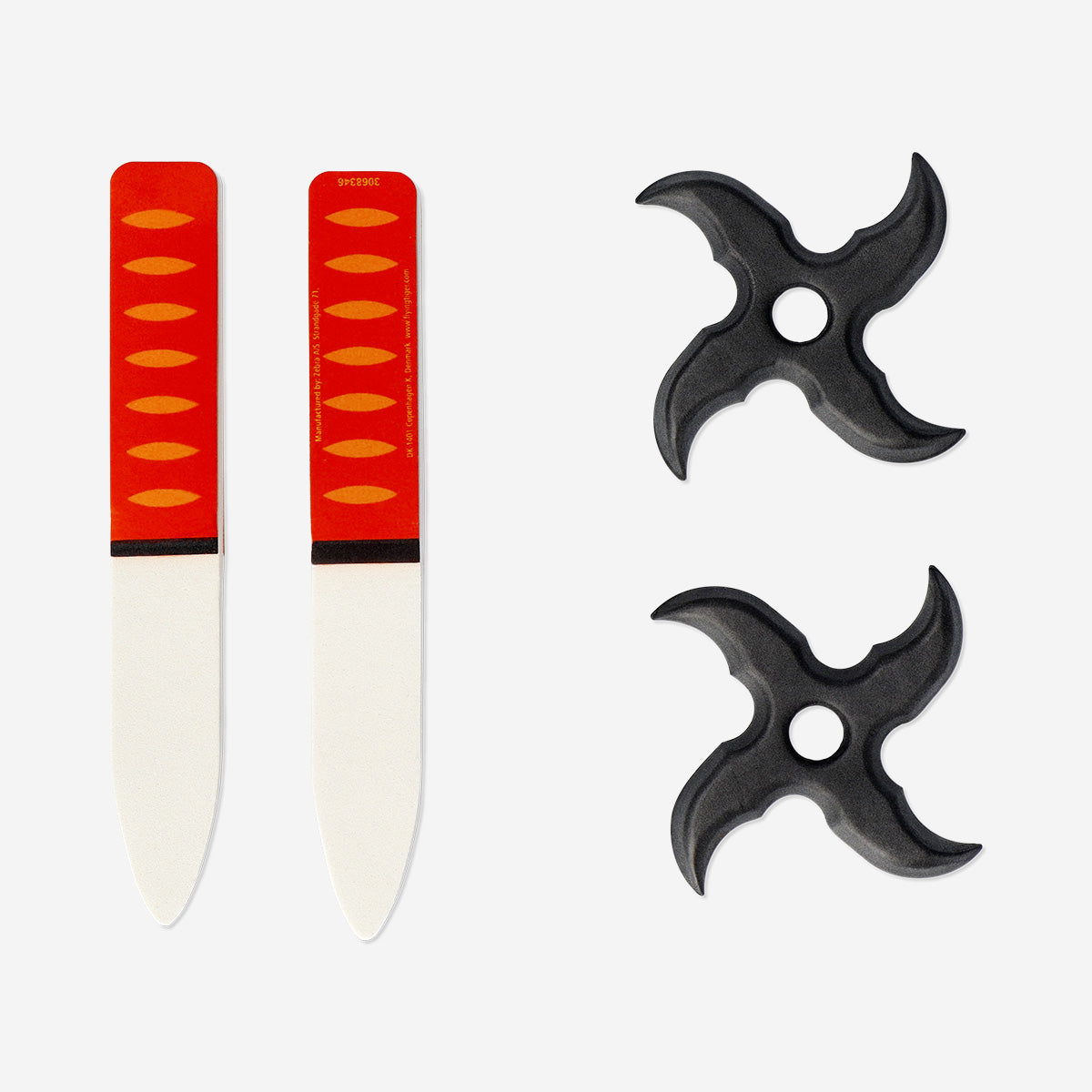 Foam ninja accessories- 4 pcs