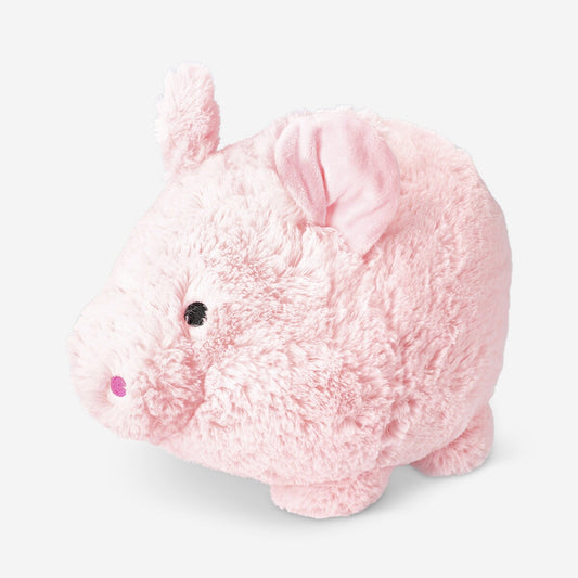 Alcancía en forma de cerdo de peluche