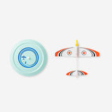 Plane launcher disc Toy Flying Tiger Copenhagen 