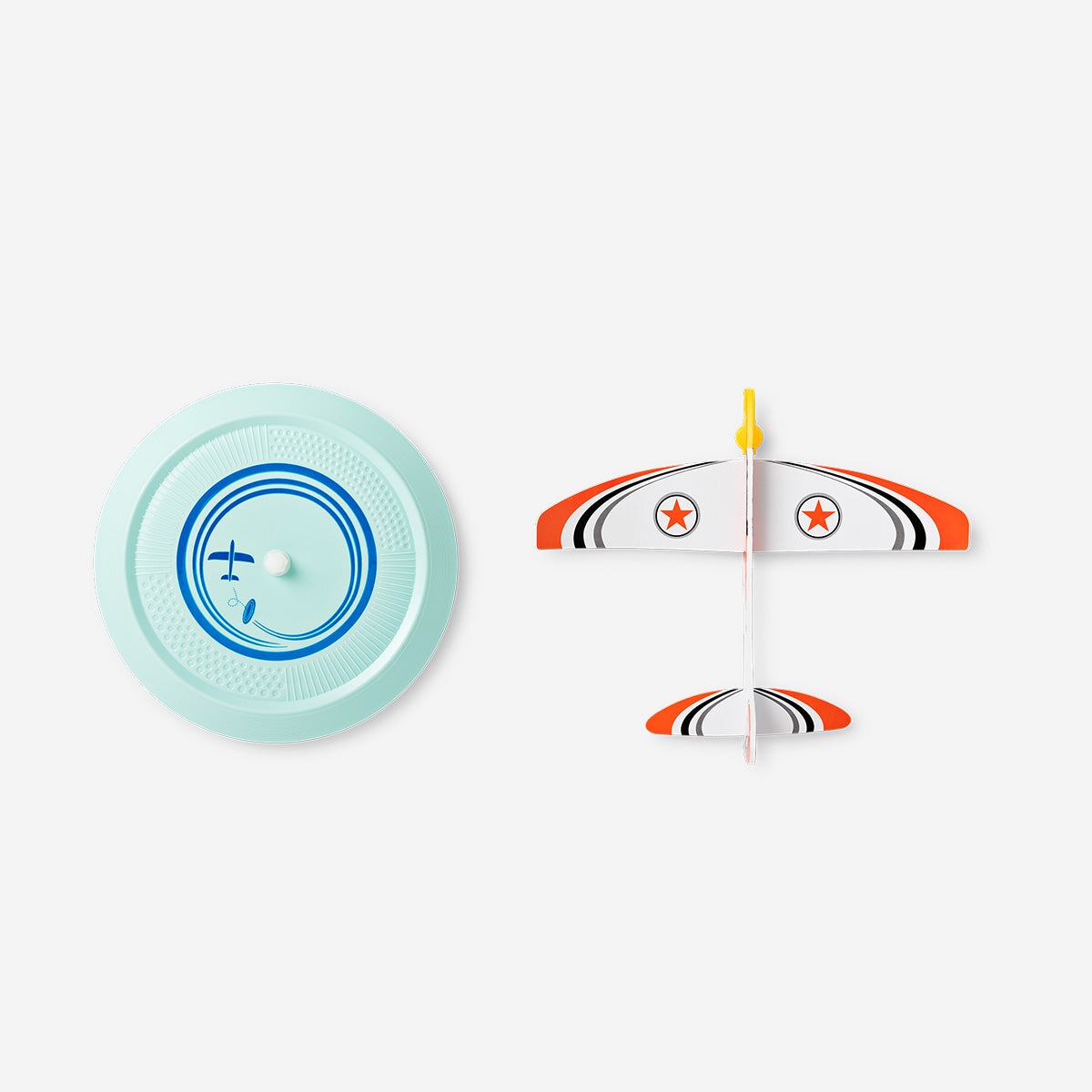 Plane launcher disc Toy Flying Tiger Copenhagen 