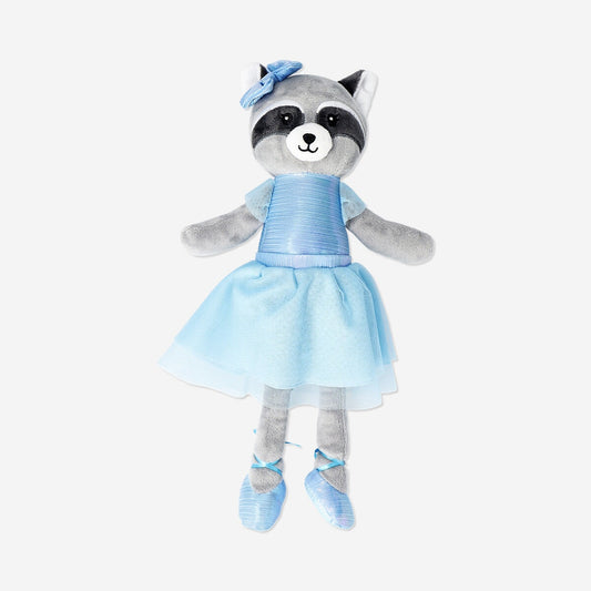 Plush toy - Raccoon in dress