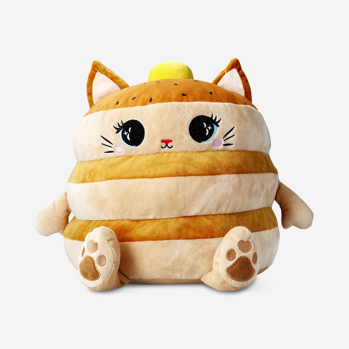 Plush toy - Teddy cat as pancake - Flying Tiger Copenhagen