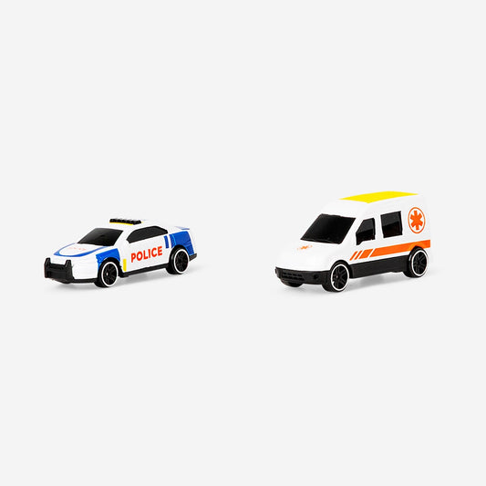 Rescue toy vehicles - 4 pcs