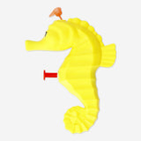 Colorful Seahorse Water Blaster toy from Flying Tiger Copenhagen, designed for outdoor water play and fun activities.
