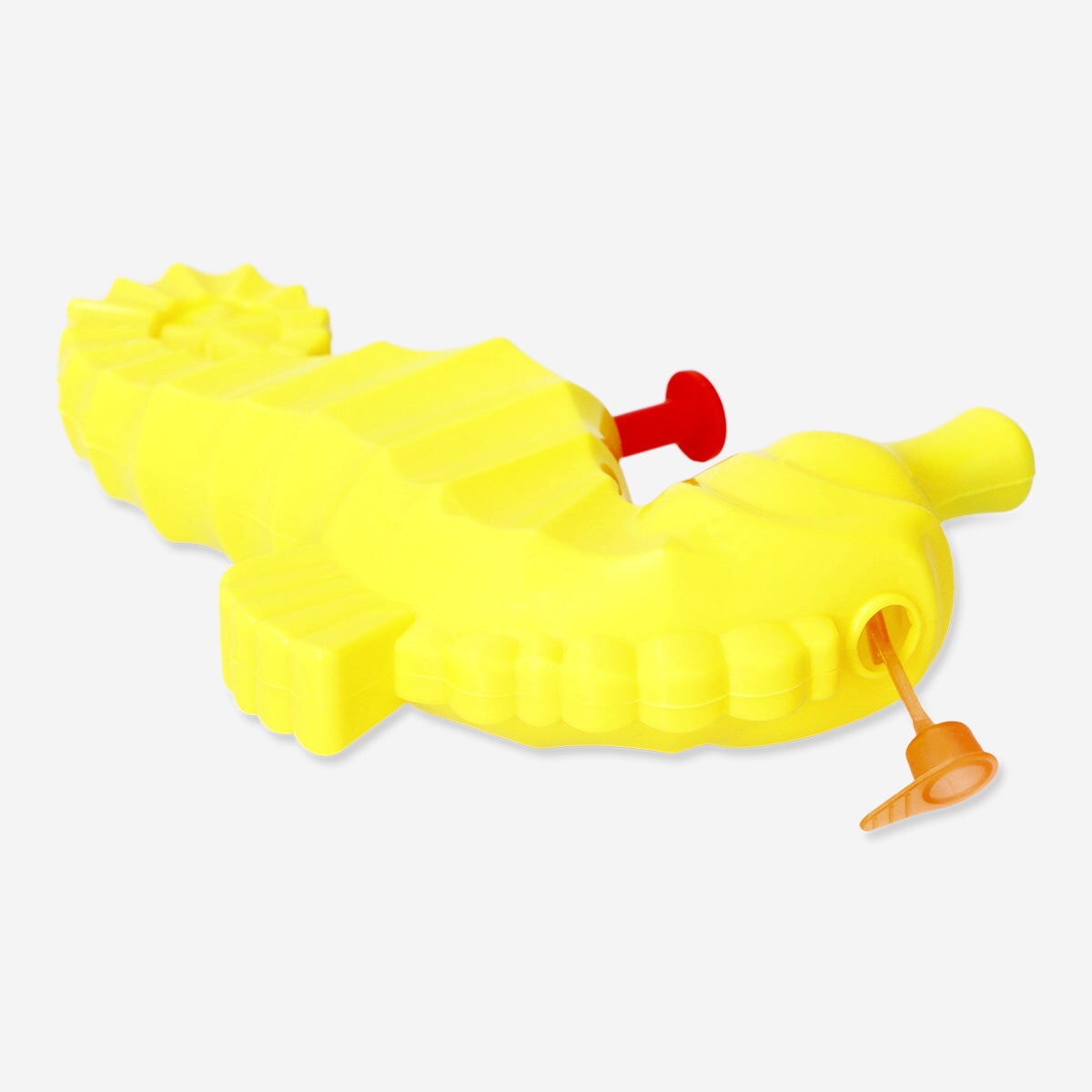 Flying Tiger Copenhagen seahorse water blaster toy with colorful design and pump-action for fun water play.