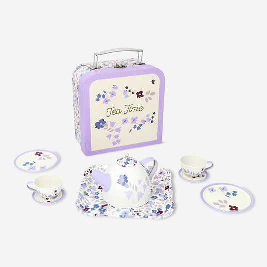 Juego de té. 9 piezas