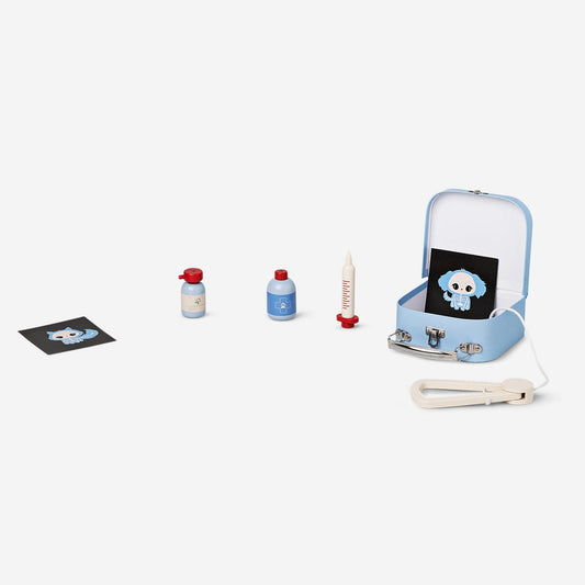 Conjunto de madeira para veterinários