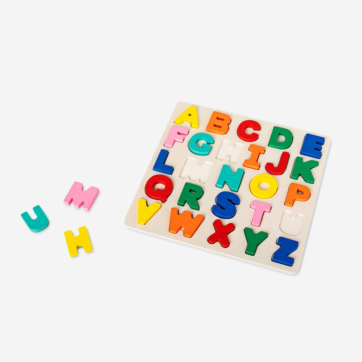 Wooden alphabet puzzle Toy Flying Tiger Copenhagen 