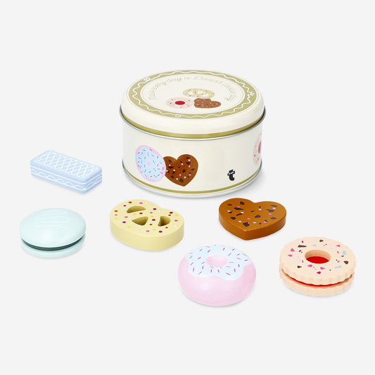 Galletas de madera. 6 piezas