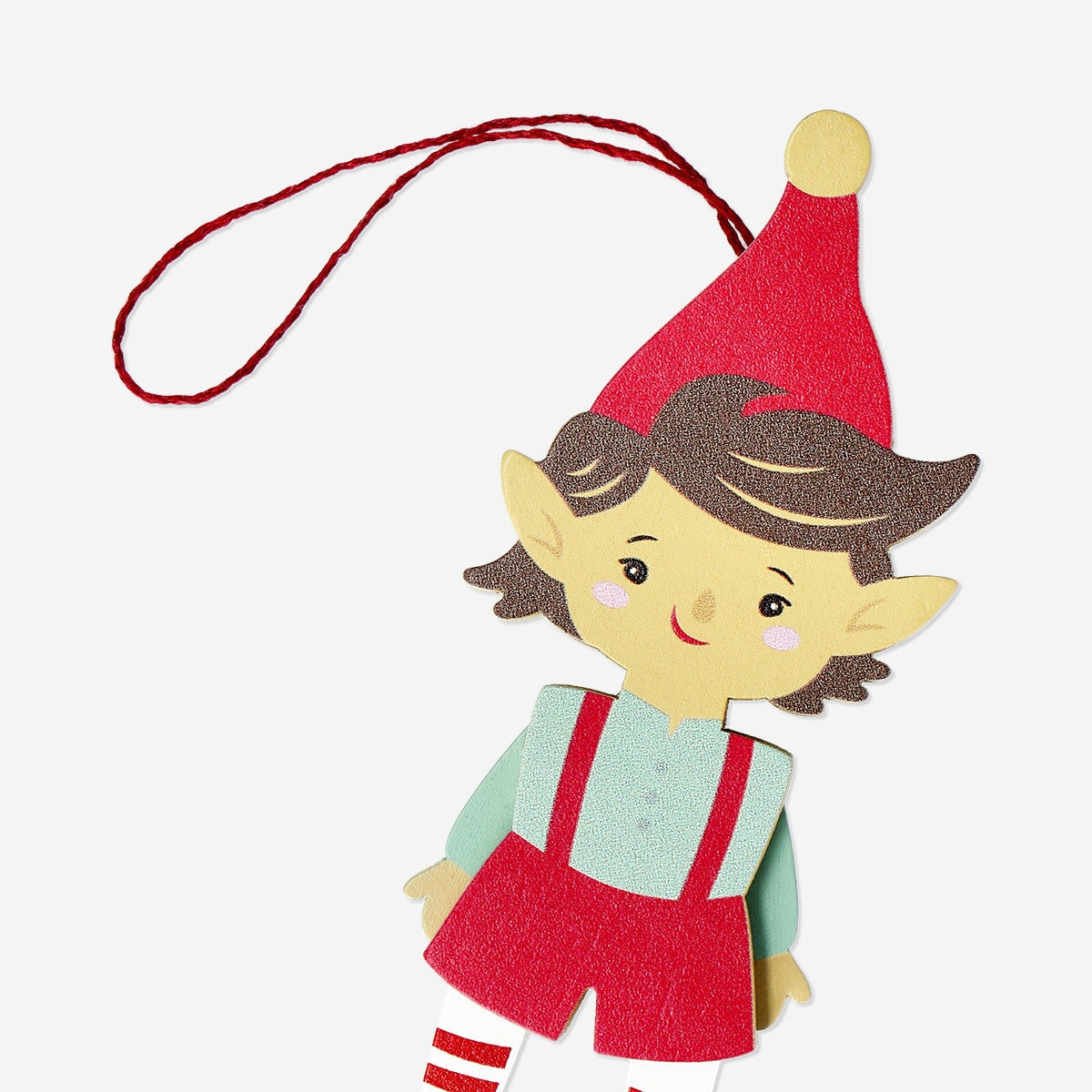 Wooden Christmas elf Toy Flying Tiger Copenhagen 