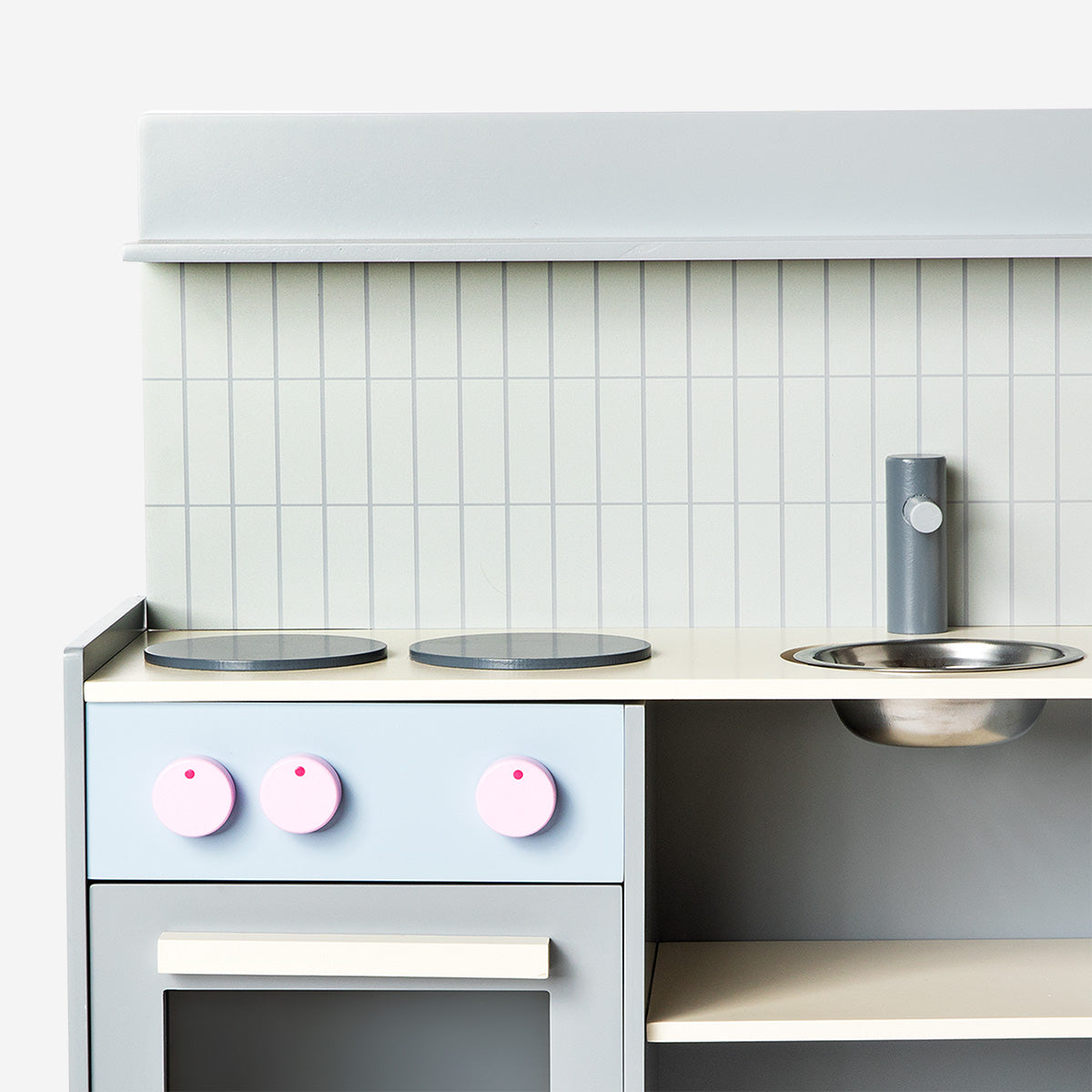 Juego de cocina de madera - 56 cm